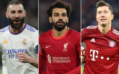 Quả bóng vàng 2022: Cuộc đua giữa Benzema, Salah và Lewandowski ?