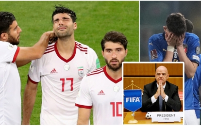 Tuyển Iran nguy cơ bị trừng phạt, kịch bản điên rồ Italia đá World Cup 2022