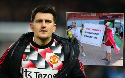 Bị CĐV Iran 'chơi xấu', Harry Maguire đáp trả khiến tất cả thán phục