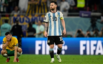 Messi bị nghi sử dụng chất cấm trong trận thắng Úc tại World Cup 2022