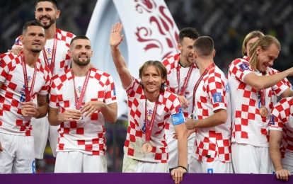 Khuất phục Ma Rốc, Croatia rời World Cup 2022 với tấm huy chương đồng