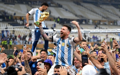 Messi hành động cực ngầu sau khi giúp Argentina vô địch World Cup 2022