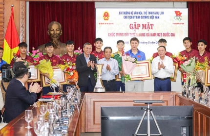 U23 Việt Nam nhận Bằng khen của Thủ tướng Chính phủ, được thưởng 500 triệu đồng