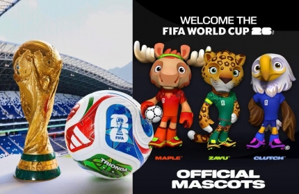 CHÍNH THỨC: World Cup 2026 công bố bộ ba linh vật đầy sắc màu