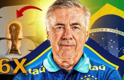 Carlo Ancelotti chốt 'nửa già' đội hình tuyển Brazil dự World Cup