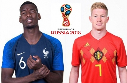 Pháp vs Bỉ, 1h00 ngày 11/7: Chung kết sớm?