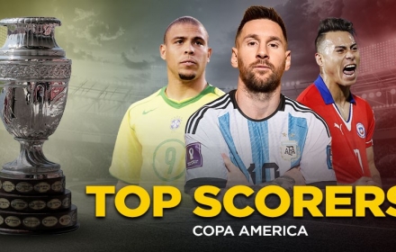 10 cầu thủ ghi bàn nhiều nhất lịch sử Copa America: Messi không lọt top 5