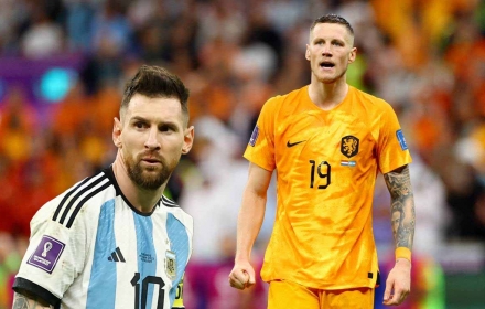 Hình ảnh chưa công bố về cuộc đụng độ giữa Messi và Weghorst tại World Cup 2022