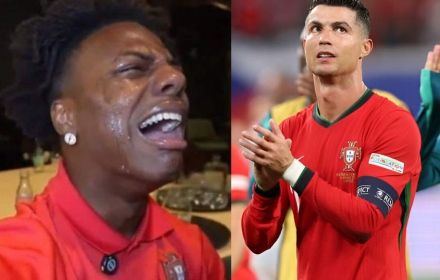 Fan cứng khóc thét khi chứng kiến​ Ronaldo bị loại khỏi Euro 2024