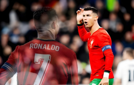 Cristiano Ronaldo bị đồng đội phớt lờ ở trận thua Slovenia?