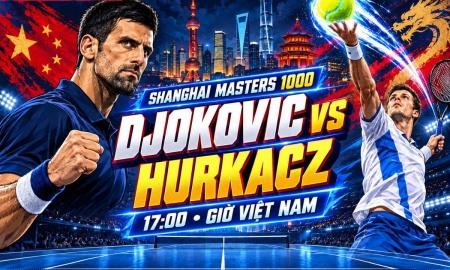 Lịch thi đấu tennis hôm nay 9/10: Tâm điểm Novak Djokovic vs Hubert Hurkacz