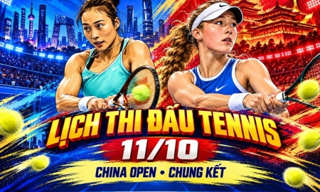 Lịch thi đấu tennis hôm nay 11/10: Chung kết WTA Bắc Kinh, vòng 3 ATP Thượng Hải