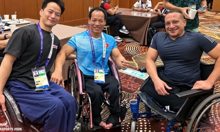 Lực sĩ Lê Văn Công trải lòng sau chiến tích tại Asian Para Games, khoe khéo quà 20/10 cực độc tặng vợ
