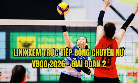 Link xem trực tiếp bóng chuyền nữ hôm nay 15/10
