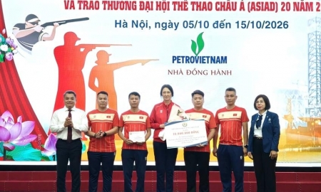 Bắn súng Việt Nam nhận thưởng sau ASIAD 2026