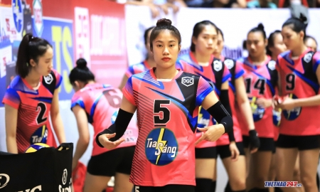 Trực tiếp Thông tin vs Hóa chất Đức Giang: Đại chiến top 4