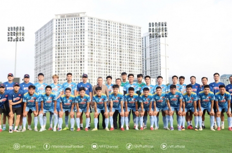 U23 Việt Nam nhận doping tinh thần trước ngày sang Qatar