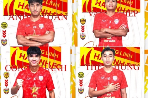 Hồng Lĩnh Hà Tĩnh chào đón loạt tân binh cho mùa giải mới