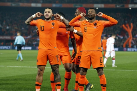 Đội hình chính thức Hà Lan vs Ukraina: Depay dẫn dắt hàng công