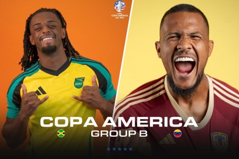 Trực tiếp Jamaica vs Venezuela, bảng B Copa America 2024 (7h, 1/7)