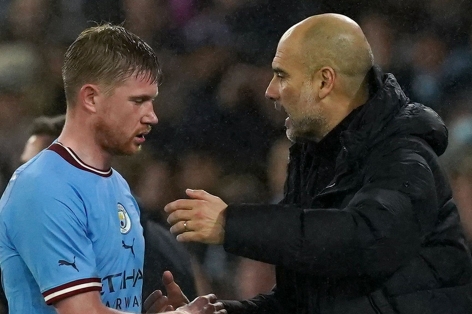 De Bruyne chờ phán quyết từ Pep về việc rời Man City