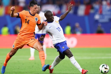 Pháp và Hà Lan chấm dứt chuỗi 50 trận đáng nhớ tại Euro