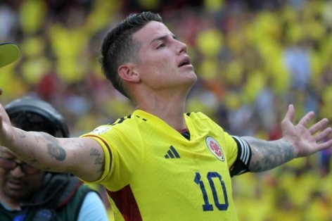 James Rodriguez muốn quay lại La Liga sau trận thắng Tây Ban Nha