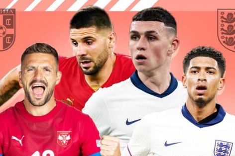 Sao Serbia: 'Chúng tôi sẽ đánh bại tuyển Anh tại Euro 2024'
