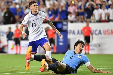 Thua đắng Uruguay, chủ nhà Mỹ chính thức bị loại khỏi Copa America 2024