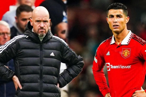 Erik ten Hag phản pháo Cristiano Ronaldo