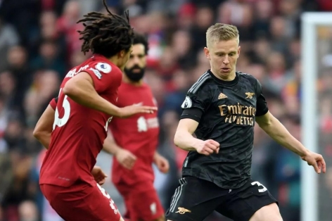 Zinchenko - 'Lá bài tẩy' đấu Liverpool của Arsenal