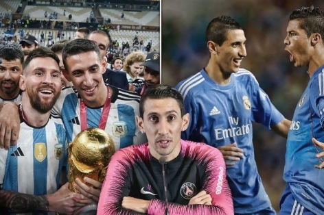 Di Maria: 'Messi hơn hẳn Ronaldo'