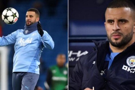 Hành động khó tin của Kyle Walker khi Man City bị gỡ hoà