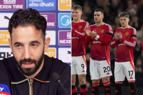 Amorim bất lực trước 'gián điệp' ở Man Utd