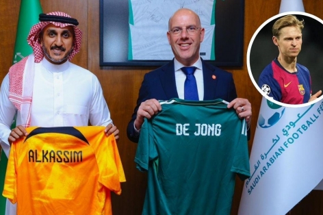 De Jong sắp gia nhập Saudi Arabia