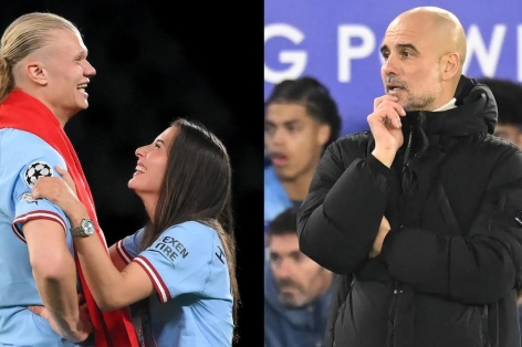 Pep Guardiola vô tình tiết lộ Haaland đón con đầu lòng