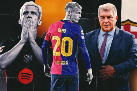 'Trò hề Dani Olmo' và nỗi nhục lớn nhất lịch sử Barca