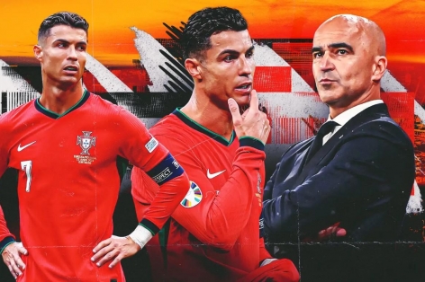 HLV Roberto Martinez chốt vị trí Ronaldo trong đội hình Bồ Đào Nha