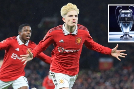 Garnacho: 'Manchester United xứng đáng có mặt ở Champions League'