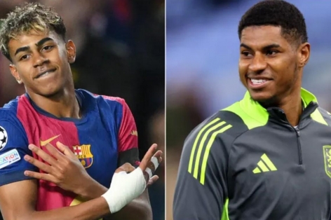 Rashford thốt lên 2 từ về Yamal khiến fan Barca phát cuồng
