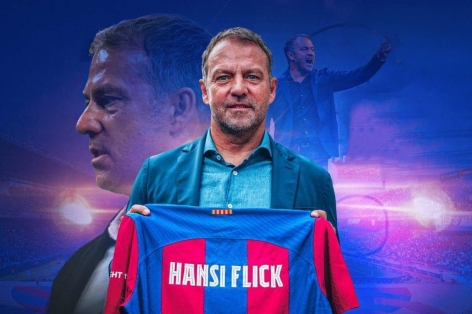 HERE WE GO: HLV Hansi Flick chốt tương lai mới cùng Barcelona