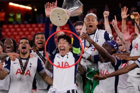 Son Heung-min gặp sự cố hy hữu tại chung kết Europa League