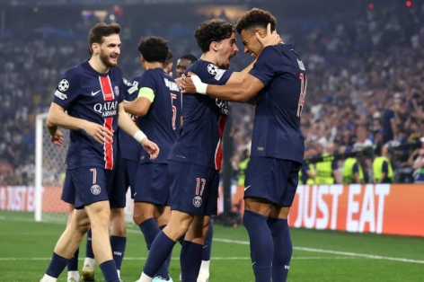 Trực tiếp PSG 4-0 Inter Milan: Dembele cú đúp kiến tạo