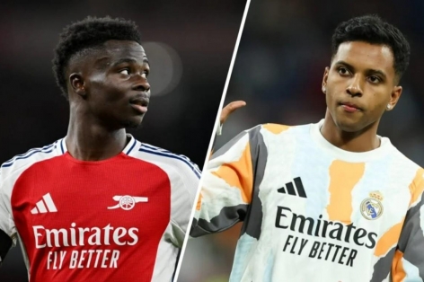 Arsenal tung đề nghị 'vượt mặt Saka', quyết đưa Rodrygo về Emirates