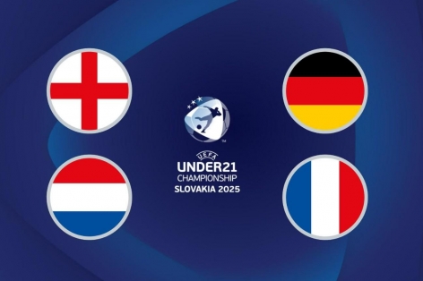 Chính thức: Xác định 2 cặp bán kết U21 EURO 2025
