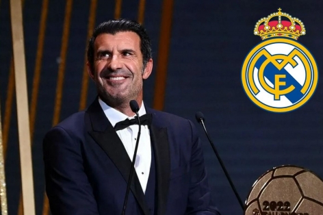 Figo thúc Real ký bản hợp đồng khiến Barca lo sốt vó
