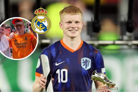 Nâng cấp tuyến giữa, Real Madrid nhắm tiền vệ U19 hay nhất châu Âu
