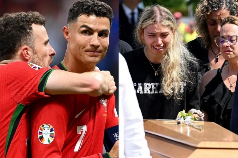 Ronaldo gọi điện xin lỗi gia đình Diogo Jota