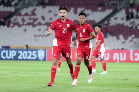 Hình ảnh đáng buồn ngày U23 Indonesia thắng đậm trên sân nhà