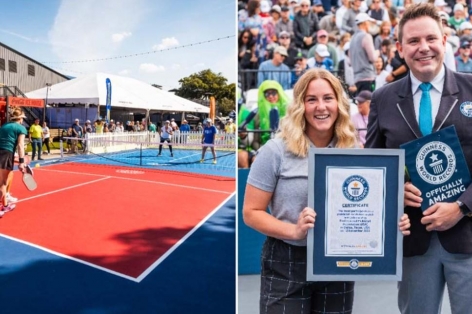 Kỷ lục chưa từng có trong lịch sử pickleball